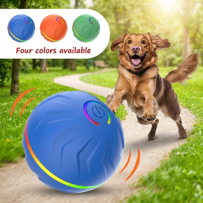 Smart Interactive Dog Ball – Automatic Moving Toy to Keep Dogs Active & Entertained